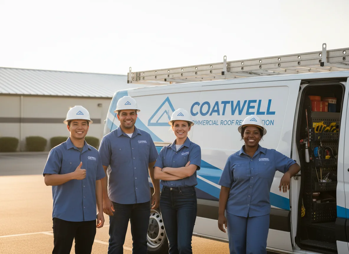 Commercial roof coating company in Spicer, MN